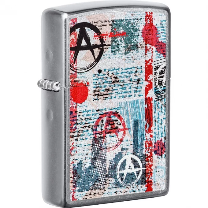 Зажигалка ZIPPO ANARCHY DESIGN 49662 Зажигалка ZIPPO ANARCHY DESIGN 49662