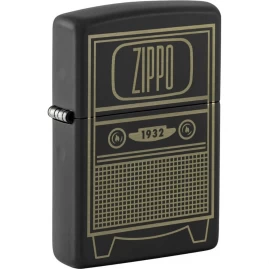Зажигалка ZIPPO VINTAGE TV DESIGN 48619